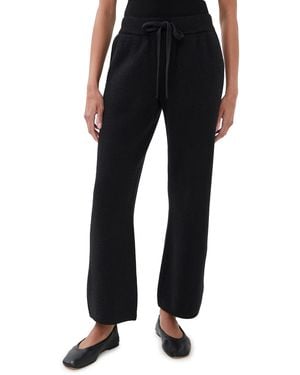 The Elder Statesman Cashmere Lounge Pants - Black