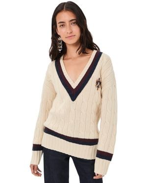 Zimmermann Valiant Cable Knit Sweater - Black
