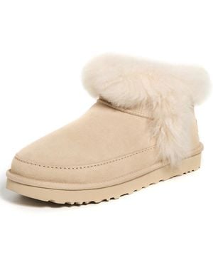UGG Classic Ultra Mini Chalet Boots - White