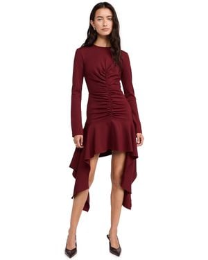 AKNVAS Daani Stretch Jersey Dress - Red