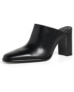 Jonathan Simkhai Carolyn Leather Mules - Black
