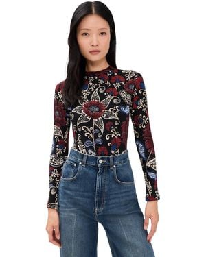 FARM Rio Jersey Bodysuit - Blue