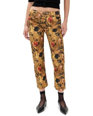 R13 Velvet Boy Straight Pants - Black