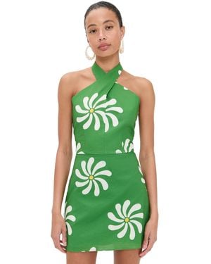 Cala De La Cruz Veneta Dress - Green