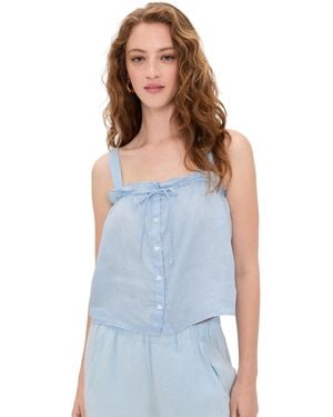 Velvet Izzie Top - Blue