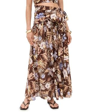 Zimmermann Coco Bow Maxi Skirt - Multicolor