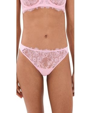 Skarlett Blue Entice Lace Thong - Pink