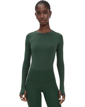 Splits59 Airweight Lite Waist Length Tee - Green