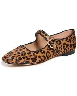 Sam Edelman Michaela Mary Jane Flat Granada Tan 7 Medium - Brown