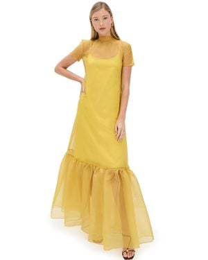STAUD Calluna Dress - Yellow