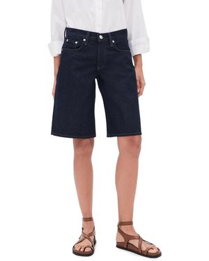 Rag & Bone Ariel Denim Shorts - Blue