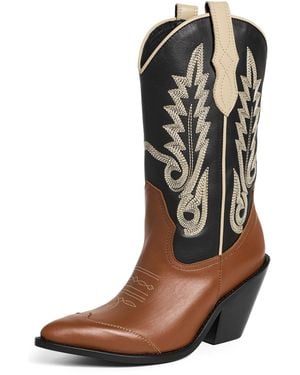 Johanna Ortiz Rust Alma Boots - Black