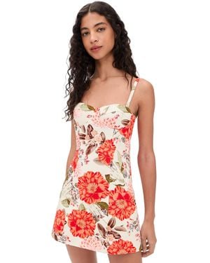 Cara Cara Claudine Mini Dress - Red
