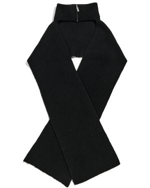 FAVORITE DAUGHTER Neck Warmer Scarf - Black
