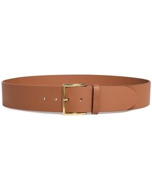 Anderson's Extra Wide Over Waist Nappa Belt - White