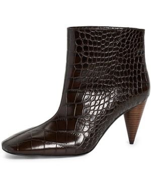 Stella McCartney Wide Cone Heel Booties - Black