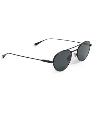 Saint Laurent Oval Sunglasses - Black