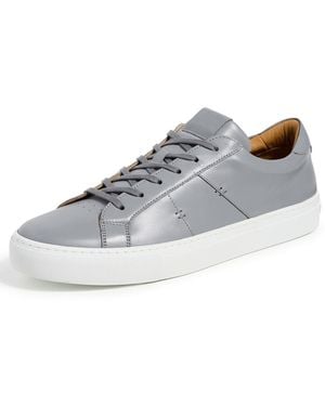 GREATS Royale 2.0 Leather Sneakers - Gray