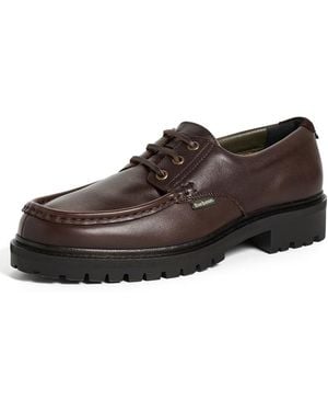 Barbour Paxton Apron Leather Derby Shoes - Brown