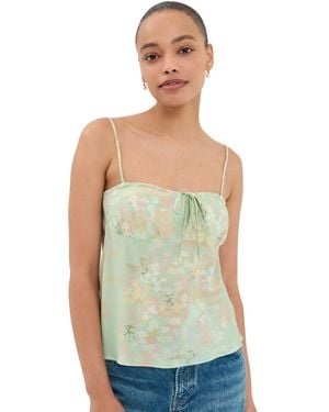 BERNADETTE Riri Silk Cami - Green