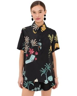Isla & White Sol Top - Black