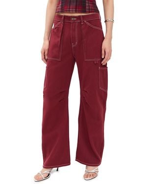 Lioness Miami Vice Jeans - Red