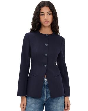 ALIGNE Daphne Waisted Blazer - Blue