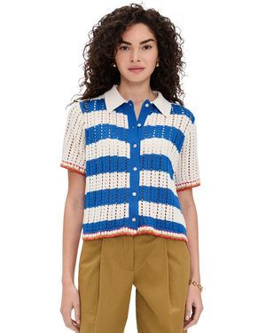 De Loreta Guatemala Blouse - Blue