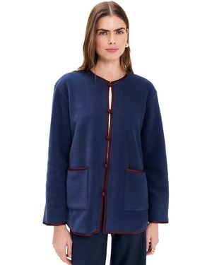 DONNI. The Polar Fleece Jacket - Blue