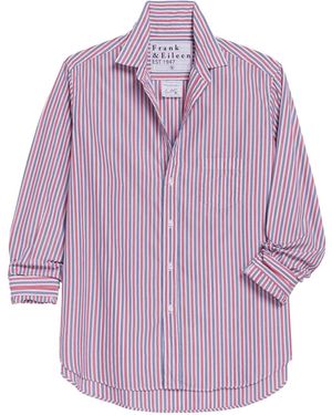 Frank & Eileen Eileen Button Up - Purple