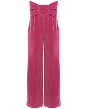 Prune Goldschmidt Alix Bow Tie Pant - Pink