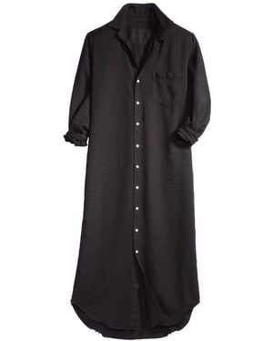 Frank & Eileen Rory Maxi Shirtdress Blackout