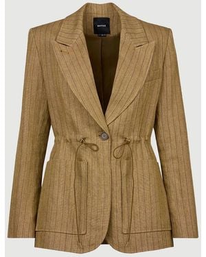 Smythe Drawcord Blazer - Green