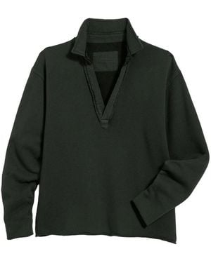 Frank & Eileen Patrick Popover Henley Dark - Green