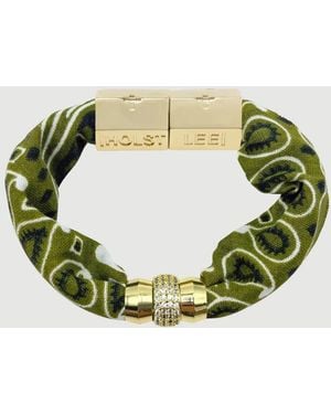 Holst + Lee Cooler Weather Bandana Bracelet - Green
