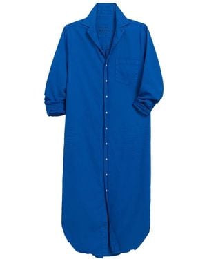Frank & Eileen Rory Maxi Shirtdress - Blue