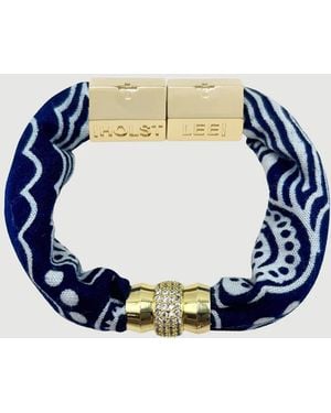 Holst + Lee Cooler Weather Bandana Bracelet - Blue