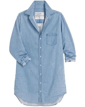 Frank & Eileen Mary Classic Shirtdress - Blue