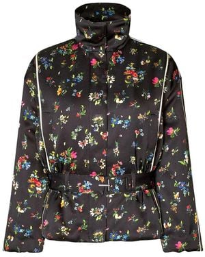 Stine Goya Cinched Aviator Bomber Jacket - Black