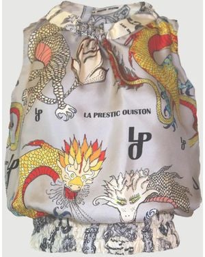 La Prestic Ouiston Set Top - White