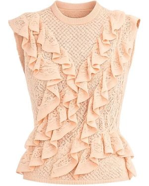 Ulla Johnson Angelica Knit Top - Pink