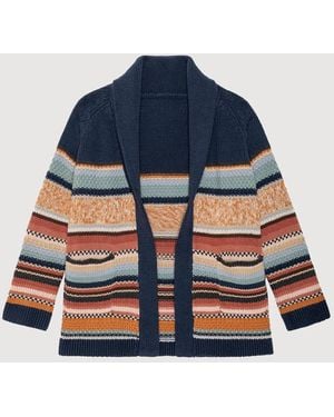 The Great The Mountain Lodge Cardigan - Blue