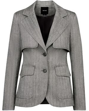 Smythe Storm Flap Blazer - Gray