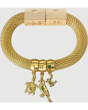 Holst + Lee Mesh Charm Bracelet - Metallic