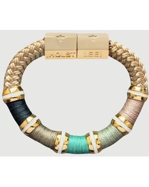 Holst + Lee Warm Weather Colorblock Bracelet - Metallic