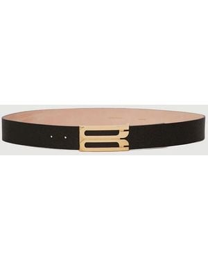 Victoria Beckham Dorian Jumbo Frame Belt - White