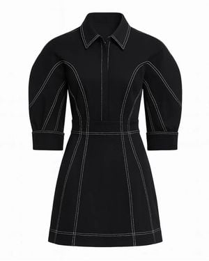 Acler Burwell Mini Dress - Black