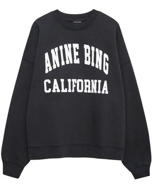 Anine Bing Miles Sweatshirt - Black