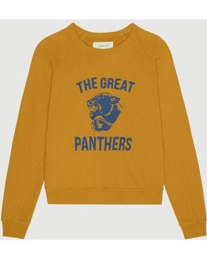 The Great The Fleece Rookie Sweatshirt - Yellow