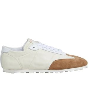 Marni Off- Nylon Softy Soccer Sneaker - White